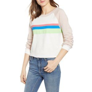 Wildfox Mellow Stripes Beach House Crop